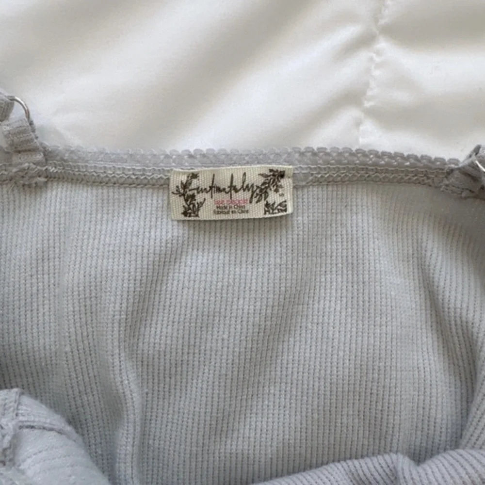 *Final Price* Intimately by Free People | Weekend Vibe Cami in Light Gray Small